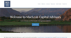 Desktop Screenshot of macleancapital.com